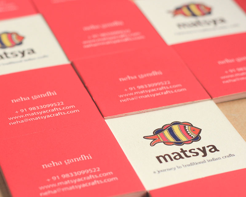 Identity creation for a handicraft company that is building the bridge between rural artisans + urban customers to revive ancient arts and crafts in India.