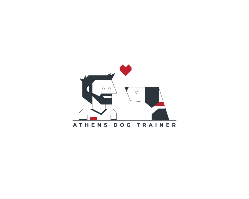 Identity creation (logo design), print (business cards) and website design for Athens based dog trainer, Alexandros Vlachos.
